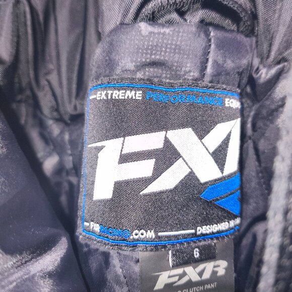 FXR SNOWMOBILE BIBS YOUTH SIZE 6 - Picture 6 of 7
